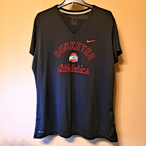 Nike Other - 🏷 NIKE BUCKEYES V=NECK 🔥 SIZE XXL